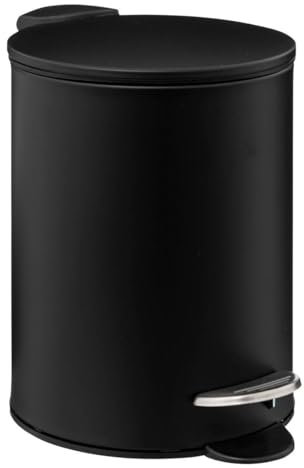 5five - Papelera metálica Soft Close 3l colorama Negra