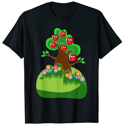 Apfelbaum Äpfel Kleinkind Junge Mädchen Apfel Ernte Saison Geschenk T-Shirt