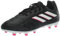 adidas Copa Sense.1 Fußballschuhe für festen Boden, Kinder, Schwarz/Zero Metallic/Team Shock Pink, 12 Little Kid