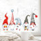 Wandtattoo Loft Fensterbilder Weihnachten mit 5 Wichteln und Schneeflocken – Wiederverwendbar – A2 Bogen, 38 Sticker – Weihnachstdeko Fenster Kinderzimmer, Weihnachtsbilder Fenster, Fensterbild Winter