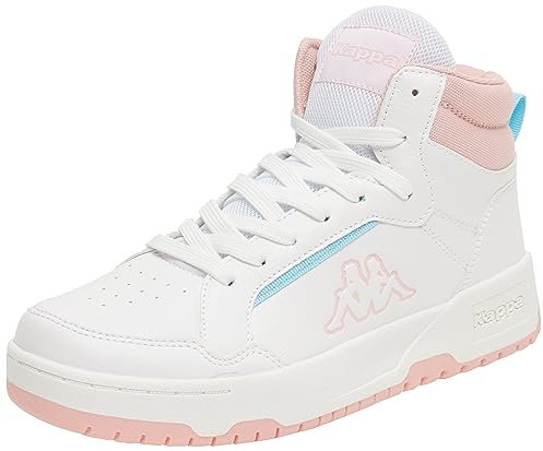 Kappa Stylecode: 243317 Hailes Unisex Sneaker, White Navy, 43 EU