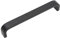 Decoranddecor Sable D Shaped Aluminium Kitchen Cabinet Pull Handles (160mm Hole Center, Matt Black)