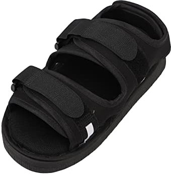 Post-op Shoe Plaster Cast Shoe Open Toe After Surgical Bandage Walking Boot Protection Orthopedics Injuries Sprained Recovery Foot Walker Cast Cover Shoe for Arthritis Injuries Ankle Broken Foot