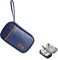 CRSUSUKJ Klein Kabel Organizer Tasche,Mini Elektronik Case,Elektronische Tasche Organizer universal travel Kabel Elektronik Zubehör Tasche Reise Organizer Case für Kabel,Multifunktional (Marineblau)