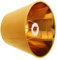 DOITOOL 1 Stück Gold Samt Gefüttert Dekorative Lampenschirm Einfache Tuch Lampe Schatten Abdeckung für/boden/nacht Lampe
