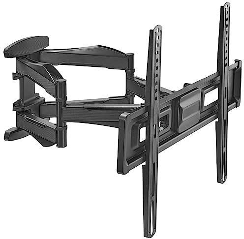 CAVO Motion TV Wandhalterung für 32-70 Zoll Bildschirme bis 45 kg, Max VESA 400 x 400 mm Schwenkbar Neigbar Universal Halterung für Flach & Curved Fernseher & Monitor