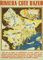 Blechschild Côte d'Azur Poster, Französische Riviera, Côte d'Azur Druck, Wanddekoration, Frankreich Vintage Reiseposter, affiche20,3 x 30,5 cm