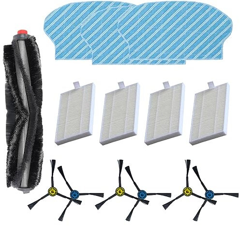 Ersatzteile, Zubehör, kompatibel mit für M6/M61/M62/M63/M64/K60 Staubsauger-Mopp-Pads Filter, inklusive Hepa-Filter, Mops Bürsten