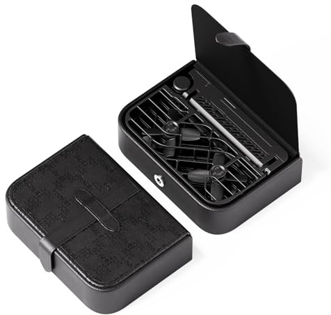 Schwarzer tragbarer Gehäuse mit 105 g, speziell für X1-Drohne entwickelt, 13,7 cm × 9,7 cm × 4 cm, taschenformat, aus schicker PU-Materialien, mit wasser-, staub- und schokkfesten Eigenschaften