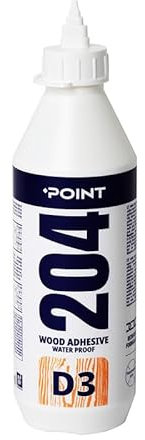 Pegamento para madera – Pegamento fuerte D3 PVA 200 ml – Pegamento para madera ultrafuerte resistente al agua para muebles, madera contrachapada MDF y más – Secado rápido Pva pegamento para madera