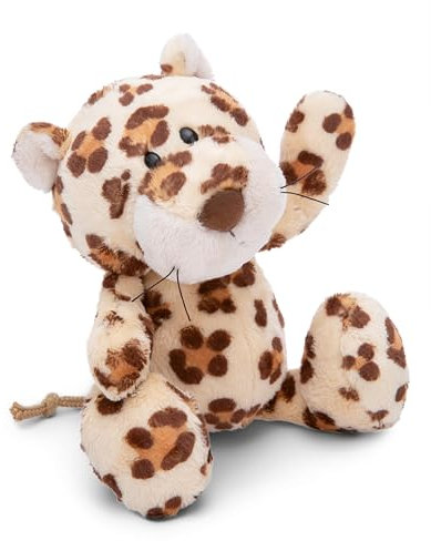 NICI ZOO FRIENDS Kuscheltier Leopard 20cm schlenkernd - Niedliches Stofftier zum Kuscheln und Spielen, Plüschtier für Schmusetierliebhaber - 49815