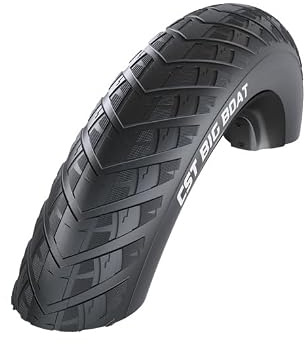 CST Buitenband Boot 20 x 4,00 Fatbike Zwart Met Reflex