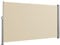 SVITA Seitenmarkise ausziehbar Sichtschutz Balkonmarkise Sichtschutz Sonnenschutz UV50+Terrasse 500x160 Beige