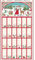 Adventskalender Taschen - Weihnachtswünsche - Stoffpaneel - MAK1851 - Panel ist 60 x 110 cm