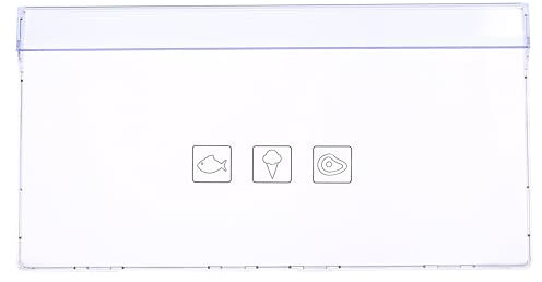Masterpart Bottom Frozen Food Drawer Front Cover Panel Handle To Fit Beko BCFD173 Fridge Freezers