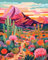 ARTOWN Pintar por Números Adultos, Pintura por Números Adultos, Lienzos para Pintar Acrílico Niños con 4 Pinceles, Pigmento Acrílico 40 X 50cm