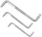 3 Pezzi Set di Cacciaviti a Forma di Z, Cacciaviti, Cacciavite a Stella, Doppia Testa ad Angolo Retto, PH3/PH2/PH1