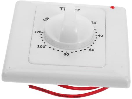 Angoily Timer Lichttimer Für Außenleuchten Steckdosentimer Countdown-timer Home-office-timer Für Haushaltsgeräte