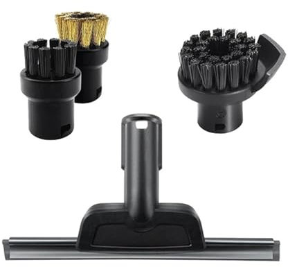 NVVSHND Lama di Pulizia della Spazzola Rotonda di Ricambio, Compatibile con Gli Accessori del pulitore a Vapore Karcher SC1-SC7 CTK10 CTK20