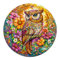 Holzpuzzle für Erwachsene, 290 Teile Holzpuzzle Tiere für Erwachsene Kinder, Einzigartiges Tierform Puzzle, Farbvolke Katzen Unregelmäßige und einzigartige Rätsel(L-34 * 34cm)