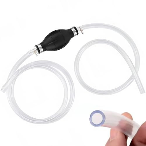 Binnan Pompa Trasferimento Liquido dell'Acqua, Pompa di Trasporto per Acqua, Kit Pompa Aspira Liquidi, Pompa Manuale Travaso Liquidi, Pompa Manuale Sifone della Mano, per Benzina, Olio, Diesel