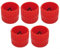5PCS Rohr Kupfer Reibahlen Entgraten Werkzeug Set, Innen-Außen-Schläuche Fase Werkzeuge, 3/16-1-1/4 Zoll Bereich, Kunststoff und Metall