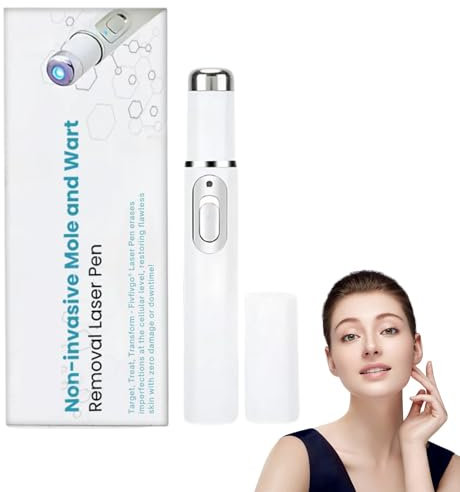 Bikenda Nicht-invasiver Stift zur Entfernung von Muttermalen und Warzen, Warzenentfernung, Hautfleckenentfernung, Pigmentfleckenentfernung für Gesicht und Körper (1Pcs)