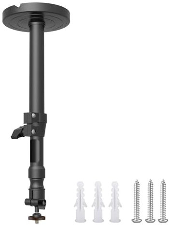 Projector Holder Ceiling and Wall Mount Small Projector Hanger Safe Load 5kg 360 Degree Rotation