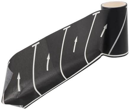 COOPHYA 1Roll Klebeband für DIY Verkehrsstraße Auto Zubehör Bastelmaterial für Geburtstagsfeiern und Lernspiele Straßenbahn für Kleinen Rennspaß