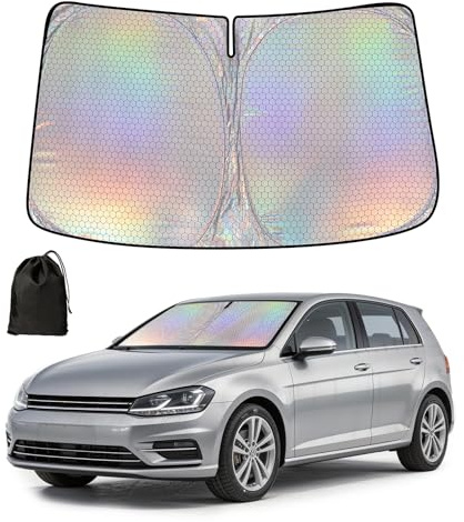 Sonnenschutz Auto Frontscheibe für VW Golf 7 MK7 Innen - Faltbar UV-Schutz