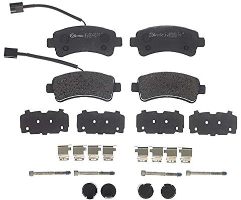 BREMBO Bremsbelagsatz, Scheibenbremse P61130 | Kompatibel mit: CITROËN JUMPER II Bus, JUMPER II Kasten, JUMPER II Pritsche/Fahrgestell, FIAT DUCATO Bus, DUCATO Kasten