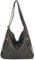 ITALYSHOP24.COM OBC Damen Tasche Rucksack 2 in 1 Umhängetasche Schultertasche Umhängetasche Daypack Leder Rucksacktasche Shopper Backpack Freizeitrucksack (Grau)