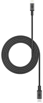 mophie ZAGG USB-C to Lightning Charging Cable - 1.8M Black