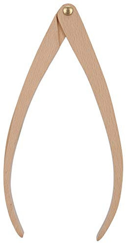 Keramikwerkzeuge Messwerkzeug aus Holz Messschieber zum Anfassen(12 inch wooden caliper,blue)