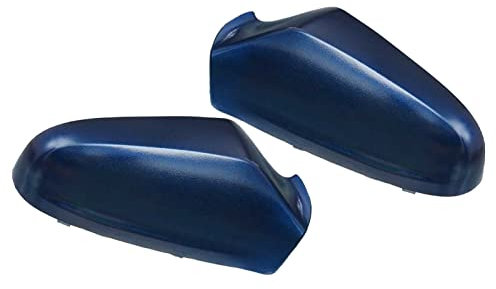 KYGFG For Vauxhall For Astra H 2005-2009 For Right Hand Driver Blue Car Side Door Wing Rear Mirror Cover Rearview Mirrors Caps Cover (Color : Left Right)