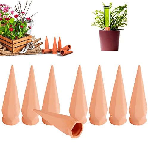 CHSEEO Set Irrigazione Goccia Automatica, Impianto di Irrigazione Automatica, 8 Pezzi Kit Irrigazione a Goccia Automatica, Regolabile Irrigazione Automatica Vasi Sistema, per Piante, Fiori, Bonsai