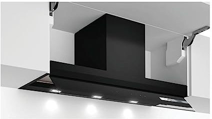 Campana decorativa pared 897 mm BOSCH DBB97AM60 con 3 niveles de extracci+¦n Negro