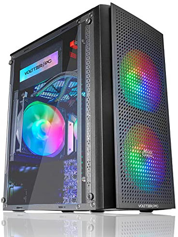 VolttierPC - Pc Gaming AMD Ryzen 3 3200G 4x4.0Ghz | Radeon Vega 8 Graphics | 16GB DDR4 | 500GB SSD M.2 NVMe | WiFi | Windows 11 | Ordenador de Sobremesa | Pc Gamer