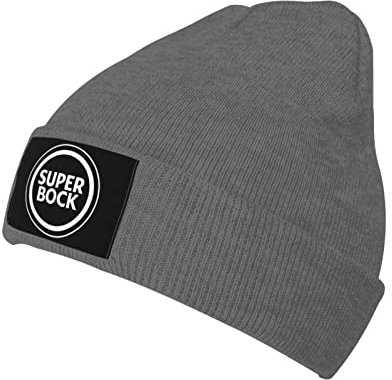 Kompatibel mit Super Bock Beanie Mützen Strickmütze Skull Caps für Herren Damen Winter Warme Skimütze Chemo Mütze Unisex Kopfbedeckung Geschenk