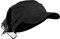 Damen Visor Bandana mit Schirm Haarband Chemotherapie Krebs Kopf Schal Hut Sommer faltbar Anti-UV Golf Tennis Sonnenblende Kappe Baumwolle Beanie Kopftuch Schal Hüte Sonnenhut Baseball-Mütze Schwarz