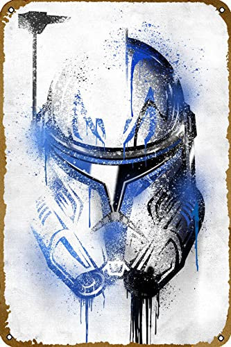 Captain Rex Graffiti-Poster TV-Show, Retro-Blechschild, langlebig, Wandkunst, Dekor, Film, Metallschild, Zuhause, Vintage, Schlafzimmer, Dekoration, Schild, 20,3 x 30,5 cm