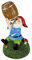 jardin buvant la bière - Résine Statue Garder la bière - 6 pouces drôle ivre jardin nain décorations d'extérieur et ornements pelouse, cadeaux Noël