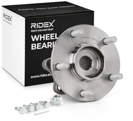 RIDEX 654W0974 Radlagersatz pro 1 Rad Hinten Links Rechts Schrägkugellager Kompatibel mit MITSUBISHI ASX GAW 1609910580 3785A035 1613731080