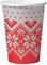 PLS GROUP® 300 Pappbecher Glühwein 200ml | Glühweinbecher für Heißgetränke 0,2L | Einweg Glühwein Becher | Trinkbecher Pappe | Einwegbecher | Heißgetränkebecher Weihnachten