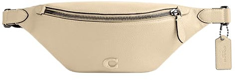 Coach Herren Charter Gürteltasche 7, Elfenbein, Einheitsgröße