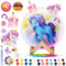 ONLYFUN Bastelset Kinder Mondlicht, Einhorn Heschenke für Mädchen, DIY Einhorn Garten Nachtlicht Geschenk Spielzeug, Basteln für Mädchen 6 7 8 9 10 11 12 jahre