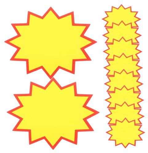 HAPINARY 10St Medizintupfermarmelade Verkaufspreisschilder für Preisschilder aus Papier Etiketten Embleme Einzelhandelspreisschilder im Supermarkt Preisschilder im Einzelhandel Gemüse Regal
