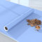 VIOPVERY Peel and Stick Wallpaper - 40cmx1000cm Plain Blue Thick Vinyl Wrap for Kitchen Worktop and Bedroom Furniture