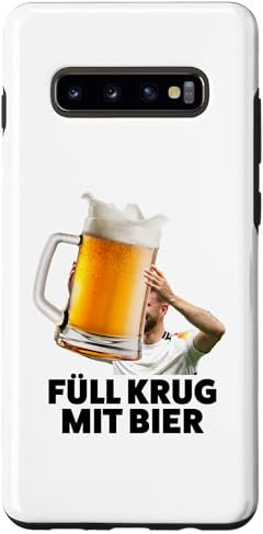 Hülle für Galaxy S10+ FÜLL KRUG MIT BIER - Lecker Bierchen Bier