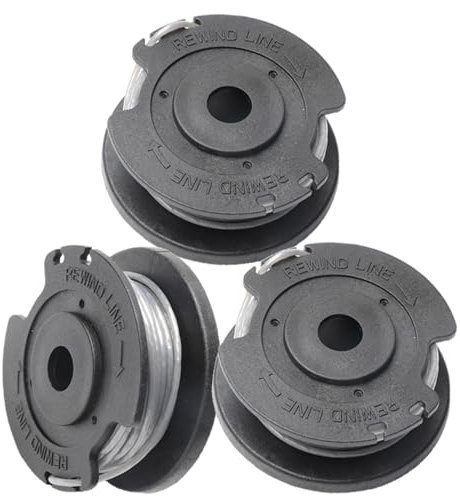 3 Stück Rasentrimmer Spule,Kompatibel mit Bosch Art 23 SL 26 SL,Rasentrimmer Ersatzspule Ersatzteile,bobine en nylon à automatique